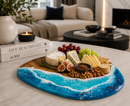 Turquoise Cove - Oval Platter