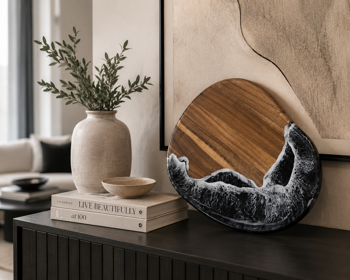 Midnight Tide - Oval Platter