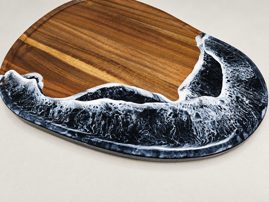 Midnight Tide - Oval Platter